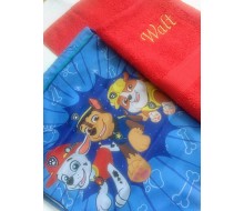 Set de serviettes (rouge) de natation Paw Patrol